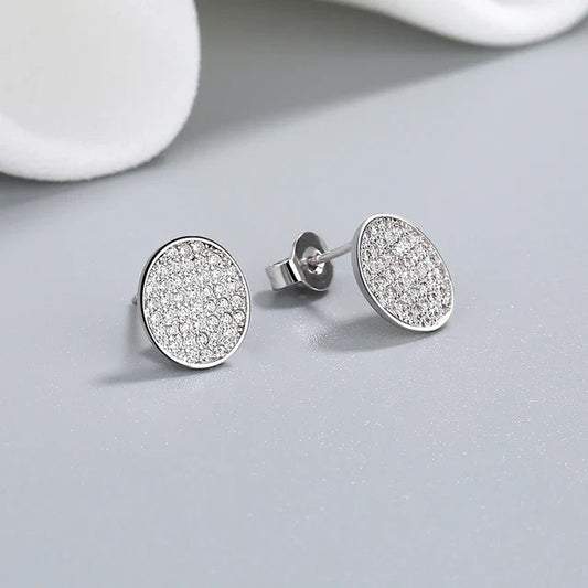 CLUSTER DIAMOND PAVE STUD