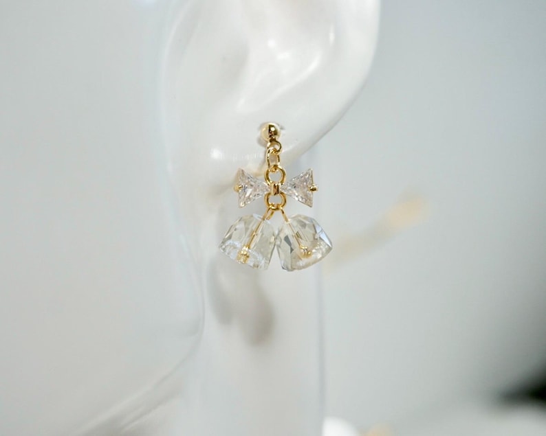 Gem Knot Earrings